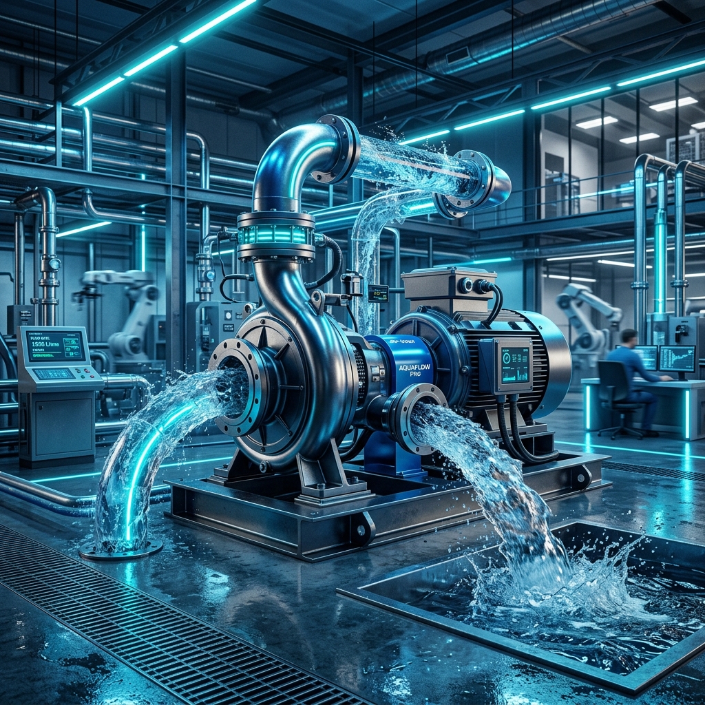 Noxmill Premium Water Pump Industrial Showcase